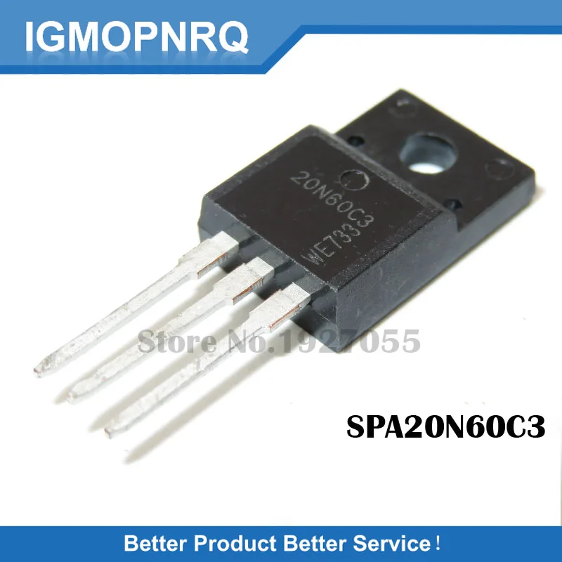 

5PCS SPA20N60C3 TO-220F 20N60C3 TO220F SPA20N60 TO-220 N-channel MOS transistor 20A 600V new original