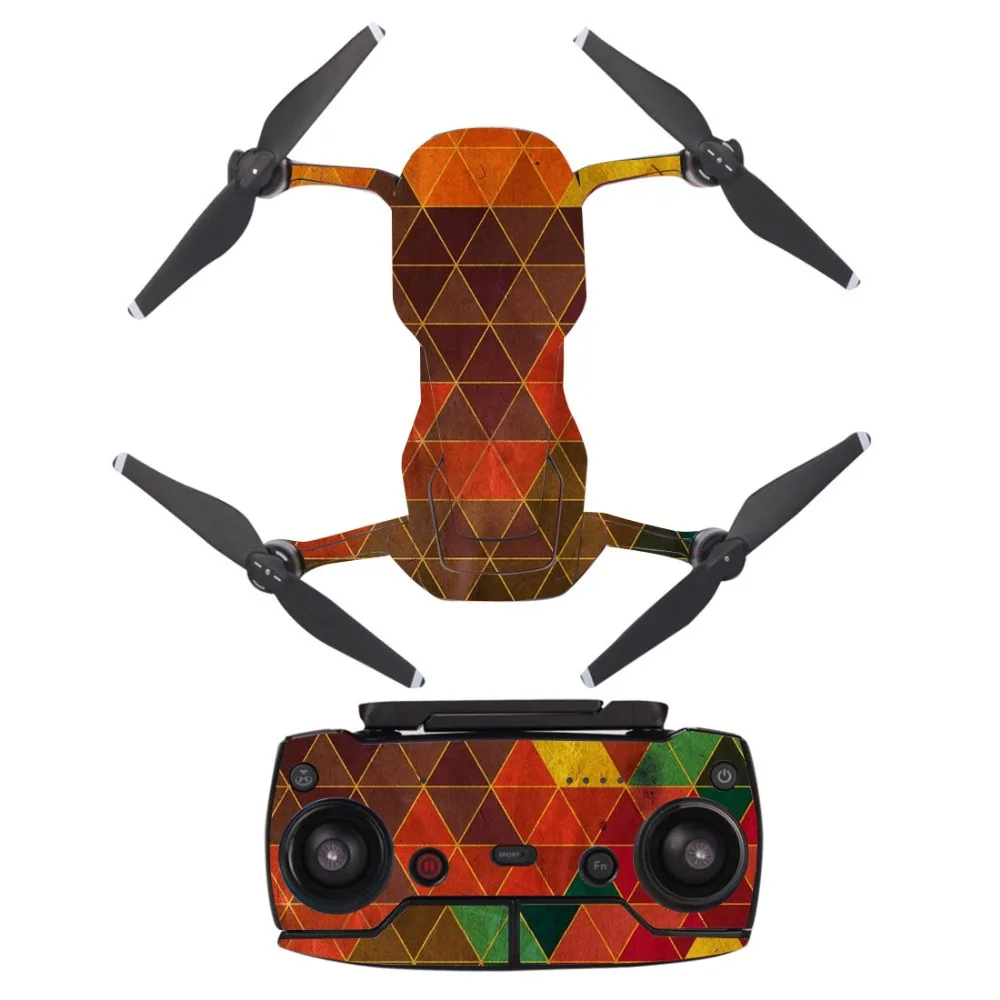 DJI Mavic Air Skin стикер ПВХ Виниловые наклейки для всего тела наклейка для Mavic Air Drone Body+ пульт дистанционного управления+ Arms стикер s