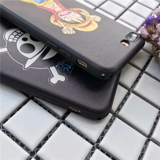One Piece Luffy Soft Leather Cover for iPhone