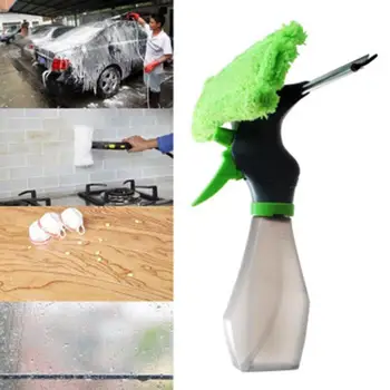 

Plastic Rotation 3 In 1 Spray Glass Brush Cleaner Window Cleaning Brush Household Spray Dry Scraper Tools Window Mop