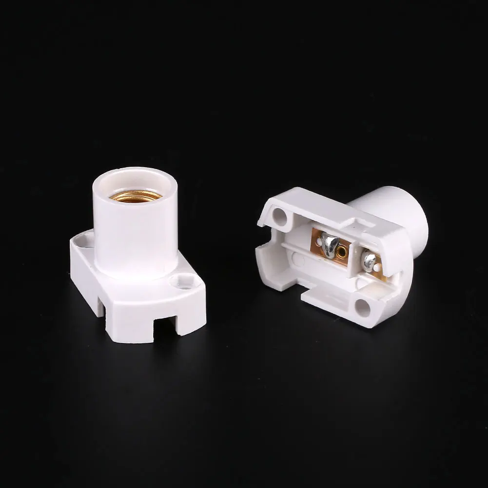 

2PCS E12 LED Lamp Holder Socket Base Lighting Accessory Household Durable