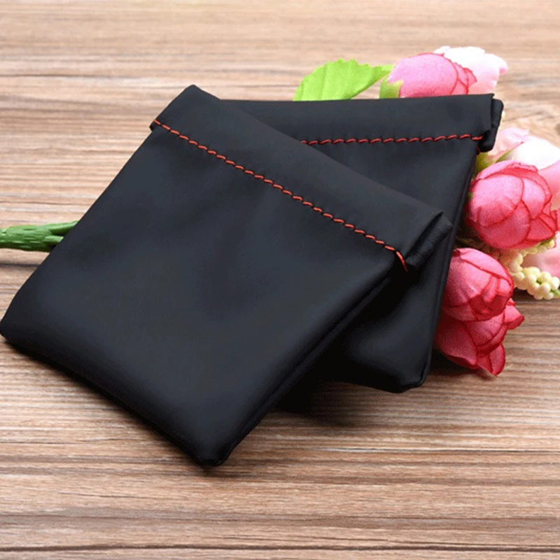 RACAHOO Mini Earphone Bag PU Leather Headphone Carrying Case Headphones Storage Pouch Protection Cable Headset Earbud Coin Bag5