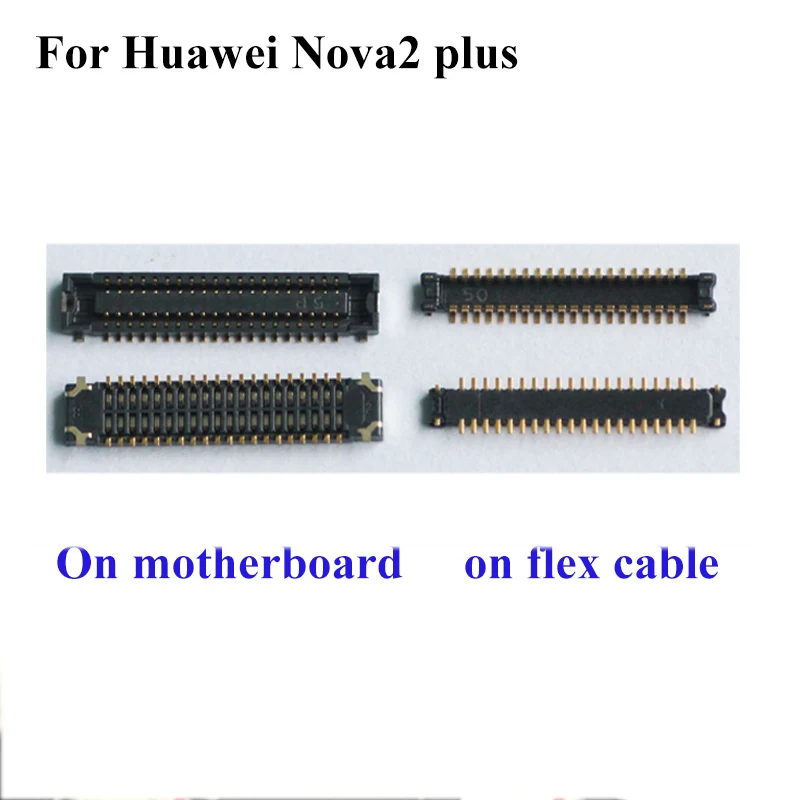 2 шт. FPC Разъем для Huawei Nova plus nova2 ЖК экран на материнской плате + +|Шлейфы мобильных