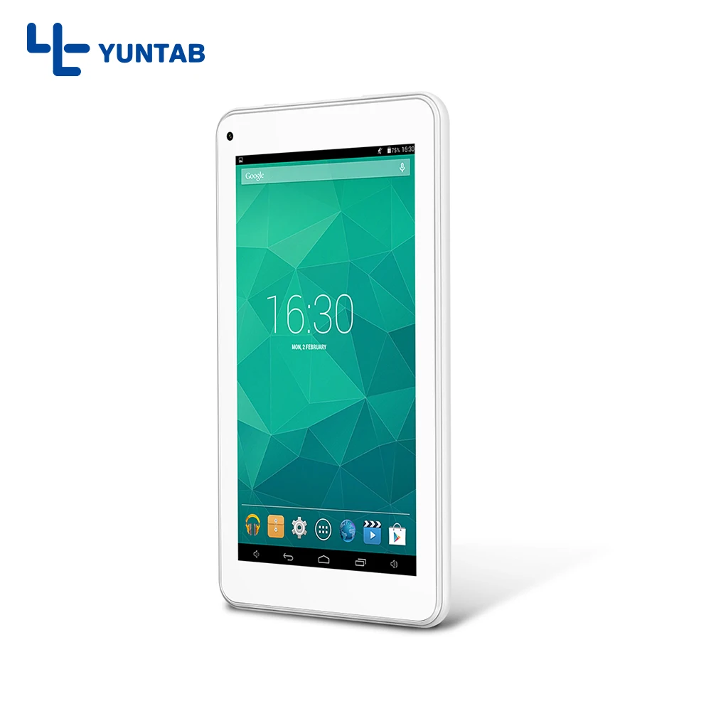 

Yuntab T7 Android4.4 tablet PC Allwinner A33 Quad-core Capacitive screen 1024*600 with Dual Camera 2200mAh battery(black/white)