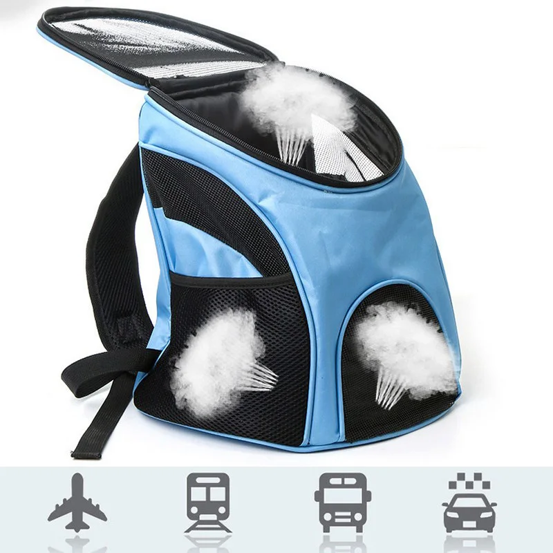 

Pet Carrying for Cats Dogs Carrier Dog Breathable Puppy Comfort Portable Travel Head Out Mesh Shoulder Backpack Bag Outdoor