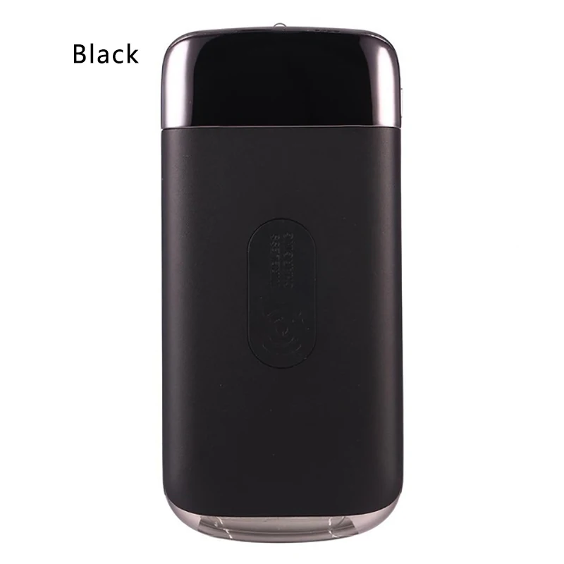 10000 мАч Беспроводная зарядка внешний аккумулятор зарядное устройство портативная Быстрая зарядка для iPhone X/Xs/MAX/XR/8 Xiaomi - Цвет: Черный