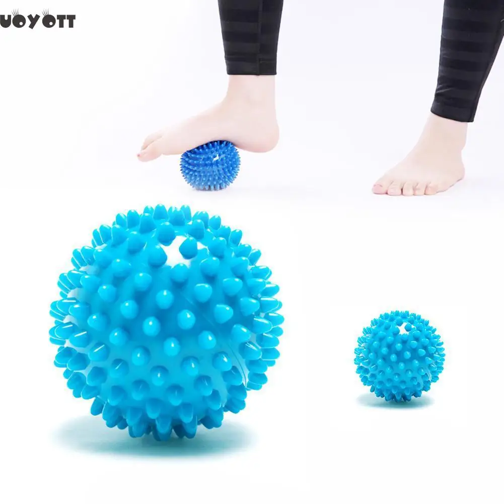 7.5 cm Yoga Spikey Massage Roller Gym Balls Spiky Trigger Therapy Ball