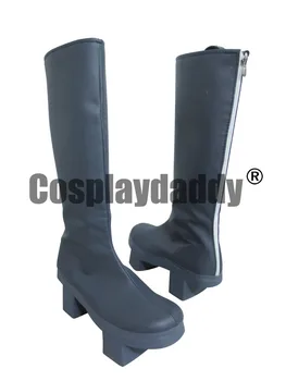 

Vocaloid Senbonzakura Kaito Black Cosplay Boots S008