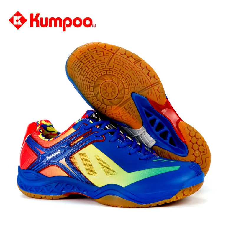 Новинка Kumpoo бадминтон обувь для женщин и мужчин дышащие противоскользящие амортизирующие спортивные кроссовки KH-159 L790OLB