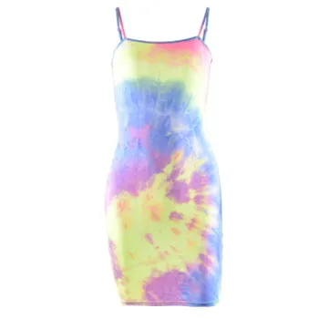 

2019 New Summer Women Sexy Strappy Sleeveless Bodycon Bandage Club Evening Party Mini Dress