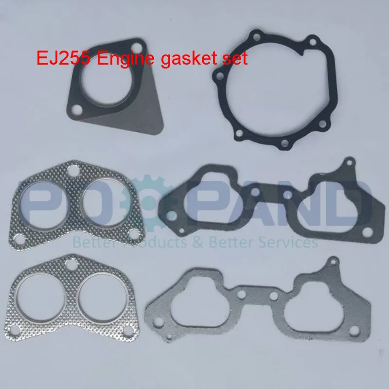 EJ255 полный комплект прокладок 10105AB070 10105AB230 для SUBARU Forester SH 2.5XT SH 2,5 T/Legacy GT2.5/Outback GE 2,5 T