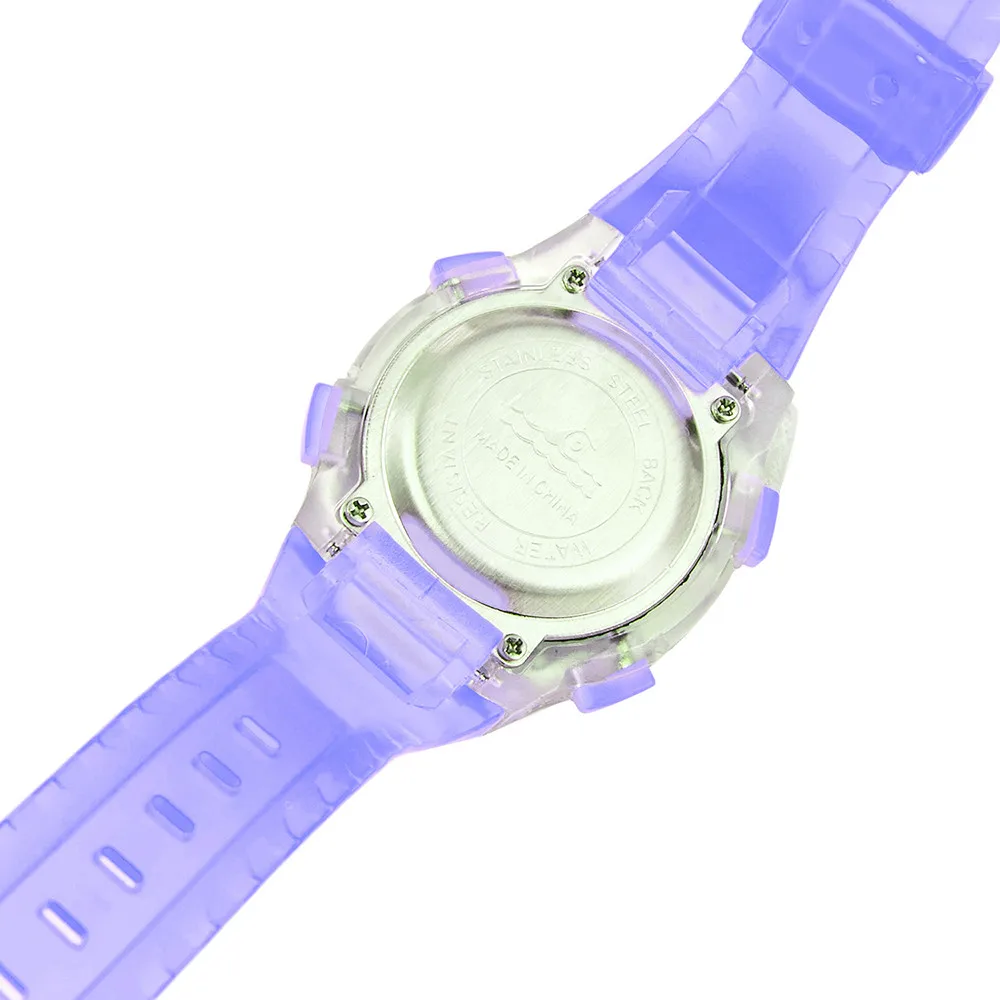 Детские часы Пластик Multi-Функция жизни Водонепроницаемый светодиодный цифровые часы для детей relogio inteligente дропшиппинг