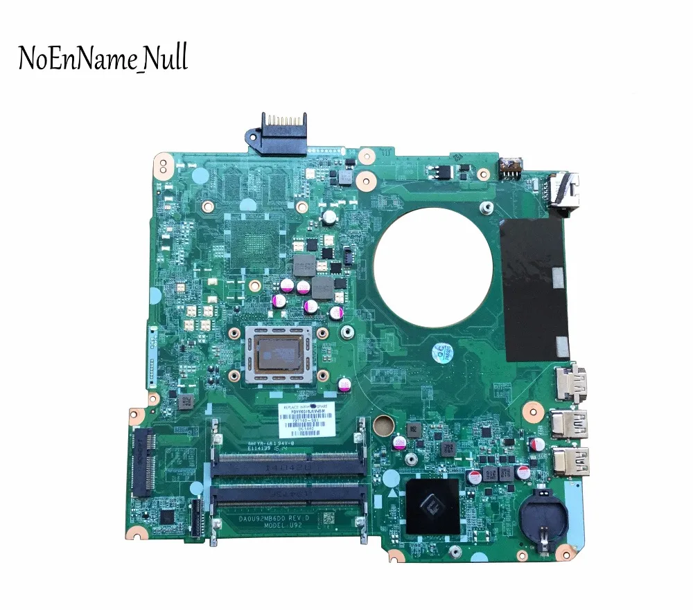 Материнская плата для ноутбука HP PAVILION 15 N 737140 501 001 DA0U92MB6D0 рев: D системная 100%