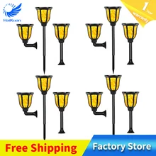 

Solar Flame Flickering LED Light IP65 Waterproof Light Control 96 LED Torch Light With Spike For Outdoor Garden Decor Lamp
