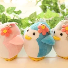 Пингвин кукла 10 см плюшевый брелок с наполнением игрушки и кулон сумка для игрушек; Свадебная кукла