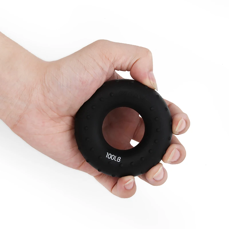 

O Hand Gripper Grip Silicone Ring Hand Resistance Band Finger Stretcher-Exercise for Forearm Wrist Training Carpal Hand Expander