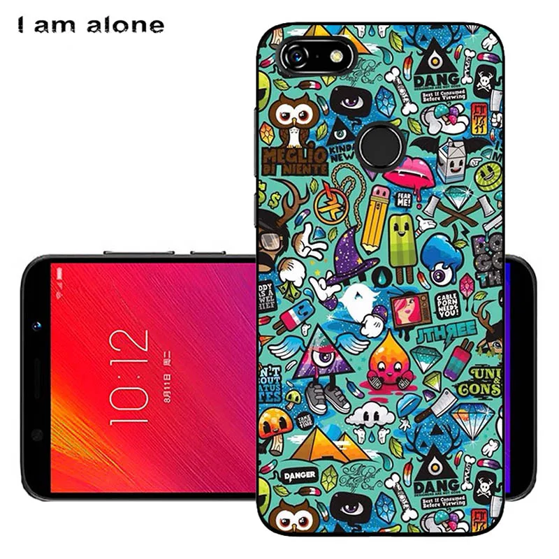 Чехлы для телефонов I am alone для lenovo A5, 5,45 дюймов, ТПУ, модные, милые, цветные, с рисунком, чехлы для мобильных телефонов lenovo A5 - Цвет: Solf TPU F8