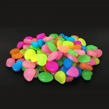 50/100 шт садовые украшения, ремесла светится в темноте светящаяся галечные камни для свадьбы романтический принадлежности для праздничных событий