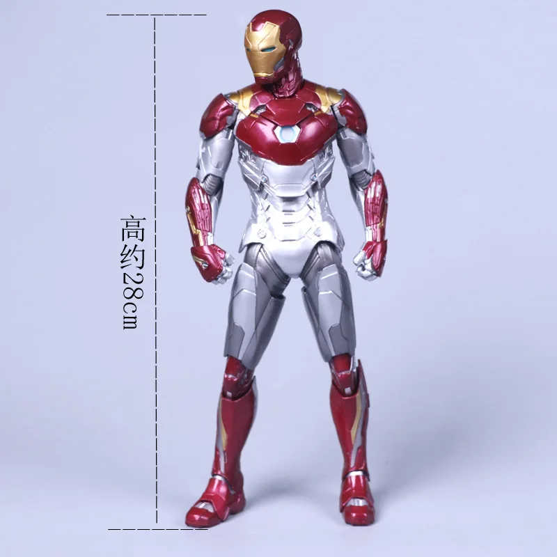 

Spider Man Homecoming Iron Man MK47 PVC Figure Collectible Model Toy with Retail Box 28CM