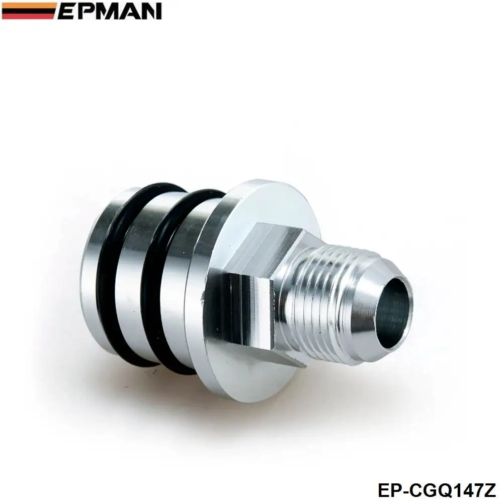 EPMAN Engine Billet Aluminum Block Plug Adapter Breather Fitting To 10AN For Honda Integra B16/B18 Engines Only Silver EPMAN Engine Billet Aluminum Block Plug Adapter Breather Fitting To 10AN For Honda Integra B16/B18 Engines Only Silver