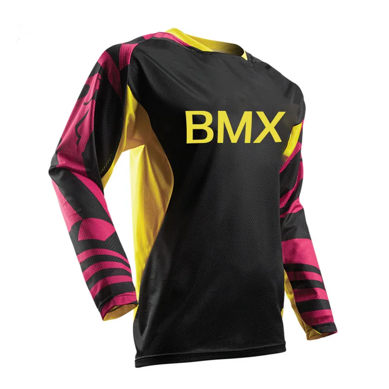 Мотокросс Джерси camisetas motociclista Mayhem Lite Blocker черный/hi-viz Мотокросс Грязь велосипед MX Джерси Велоспорт