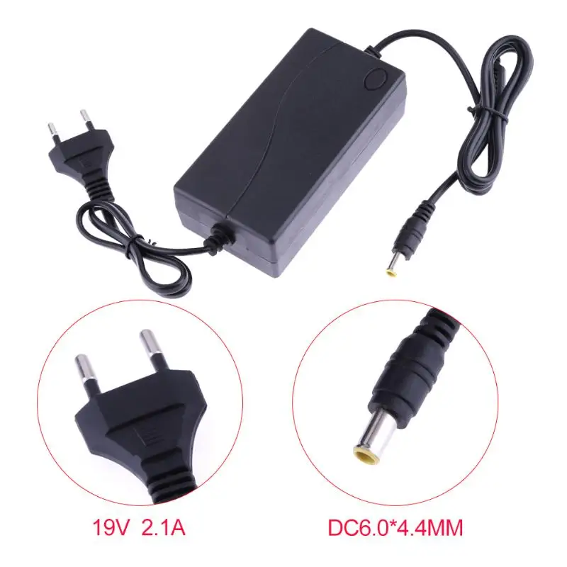 ALLOYSEED 19V 2.1A AC в DC адаптер питания конвертер 6 5 0*4 4 мм для LG Monitor поставляет