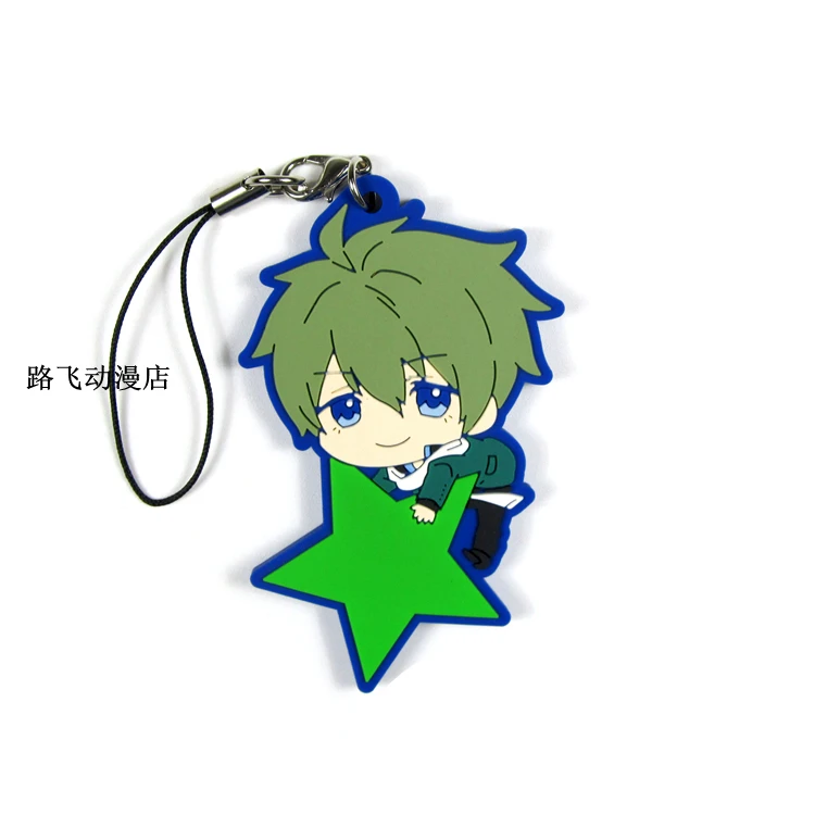 Аниме модель IDOLM @ STER SideM экшн фигурка Iseya Shiki Mitarai shoua Takajyou Kyouji резиновый брелок