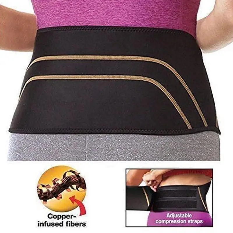 

1 Pc Back Pro Compression Lower Lumbar Back Brace Belt For Men And Women Back Pain Relief Belt