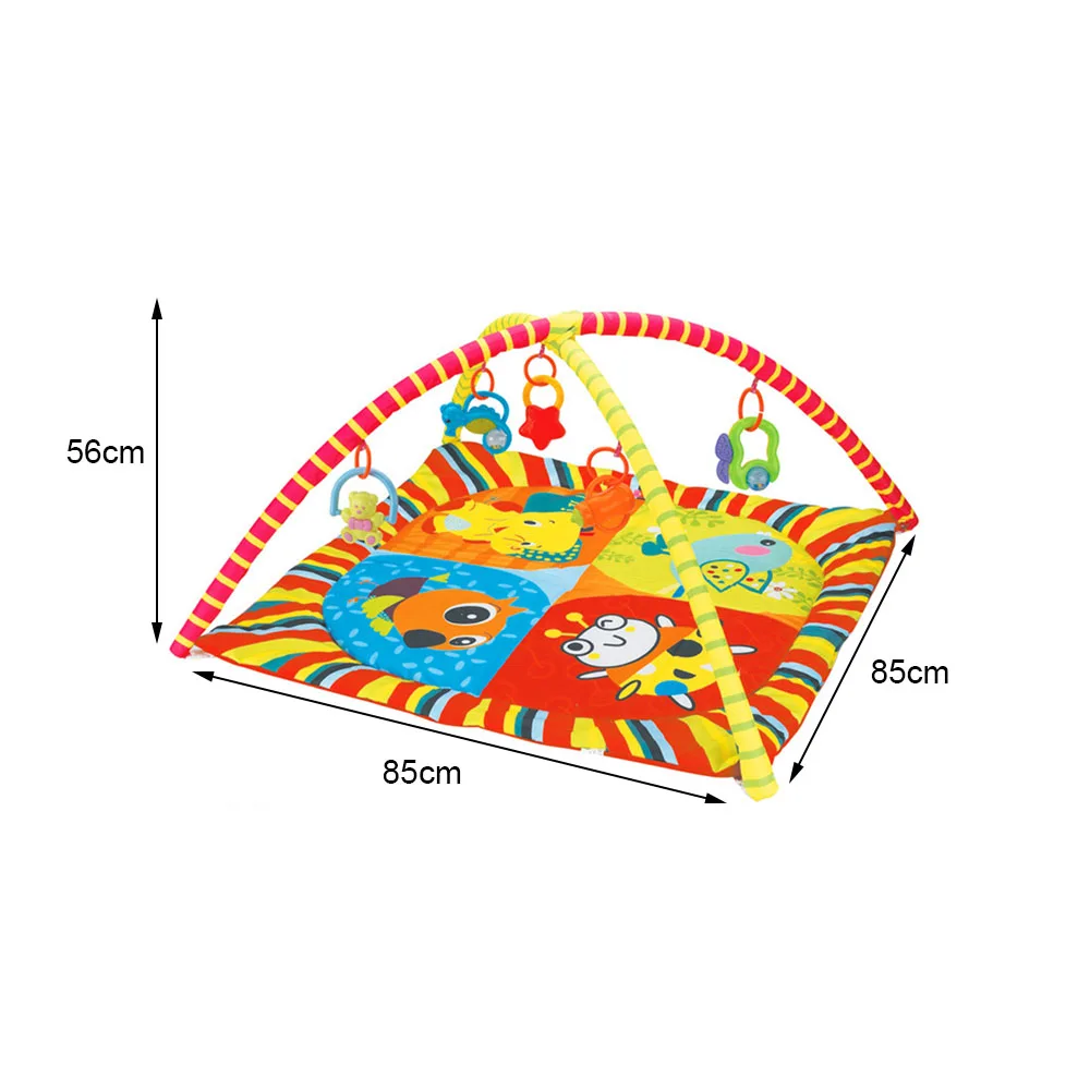 85*85*56 см детский игровой коврик детский Коврик развивающий коврик-головоломка с фортепианной клавиатурой и милые малыши животные спортзал ползающий коврик J75