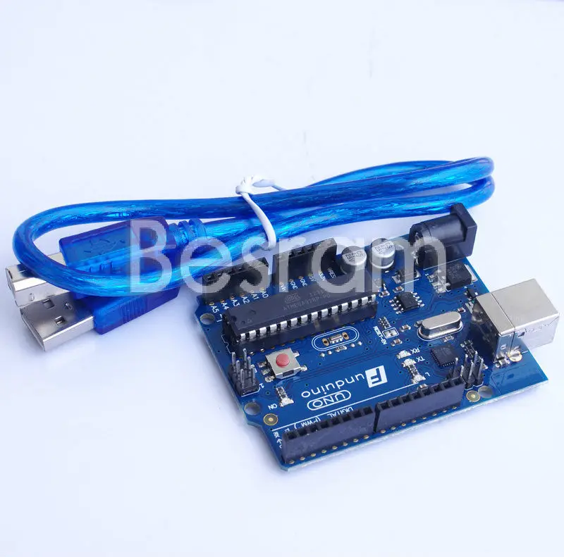 Funduino UNO 2011 Atmega328p-пу микроконтроллер Arduino Compatibl IDE кабель USB | Лампы и освещение