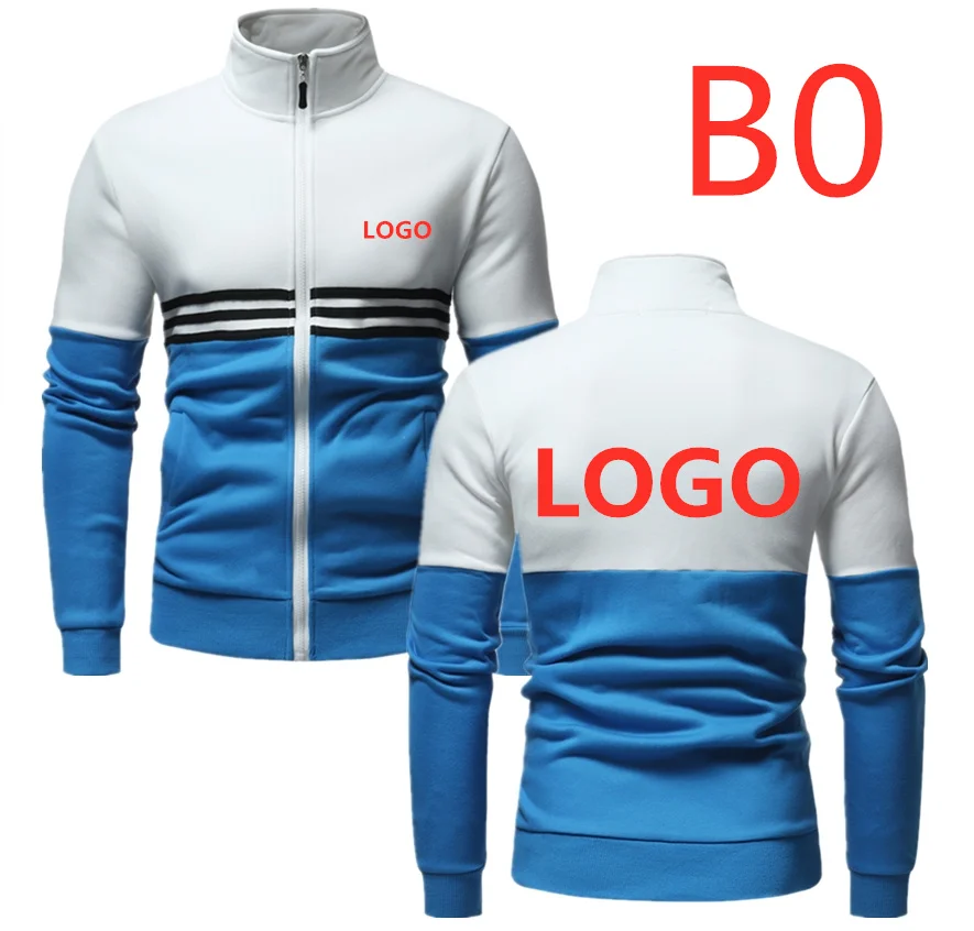 

B0 Fashion For Men's Sweatshirts Slim Regular Hoody novelty Man Patchwork jacket casual autumn Winter coats Outwear men clothing