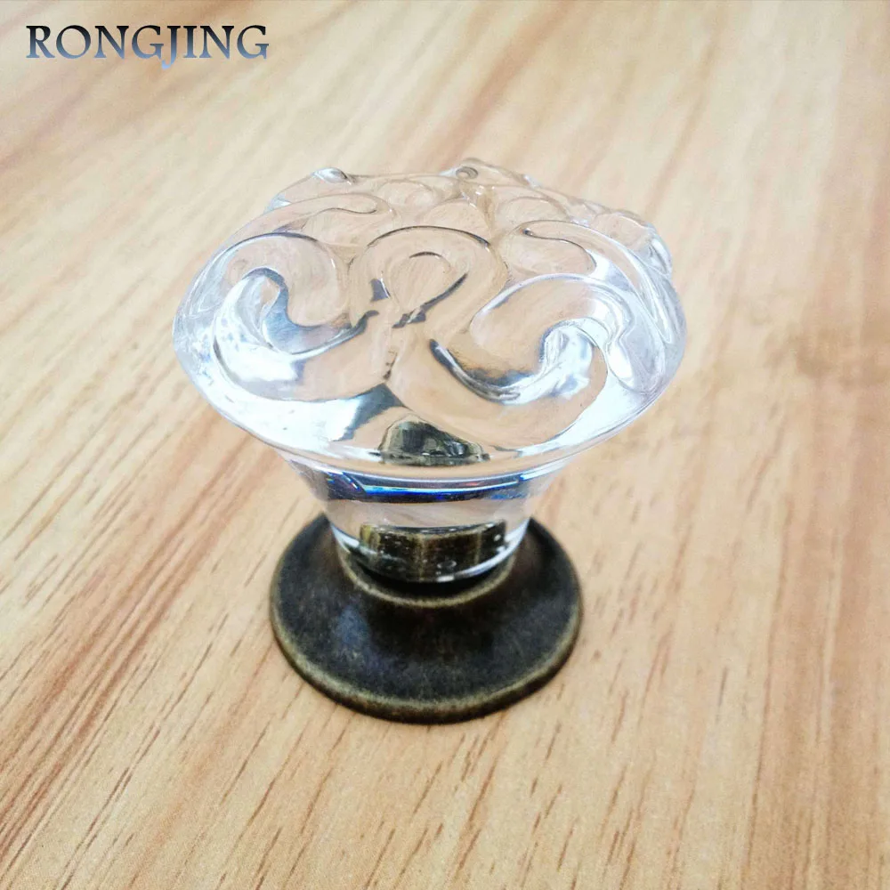 2 шт. прозрачные акриловые ручки для кухонных шкафов и ящиков|drawer knobs|cabinet drawer