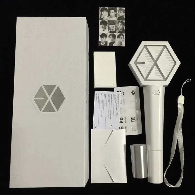 

LED KPOP EXO Group Light Stick Concerts Lamp Album Tour LED Hiphop Lightstick Glow Lamp Fan Gift Collection Light Sticks