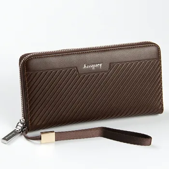 

New hot multifunctional wallet long hand bag and zipper stripe handbag