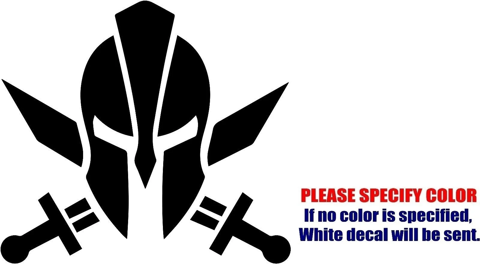 

Spartan Warrior Molon Labe Decal Sticker Funny Vinyl Window sticker 12.7cm
