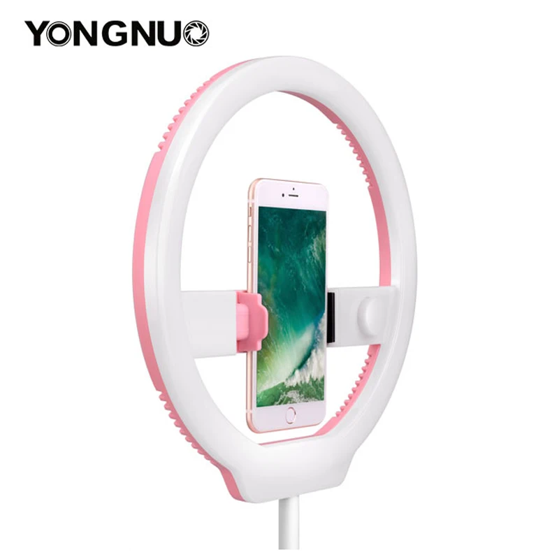 Кольцевой светодиодный светильник YONGNUO YN128 для фотосъемки 3200K 5500K кольцевая лампа