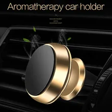 Автомобильные аксессуары 2 в 1 Магнитный держатель для мобильного телефона универсальные модели украшения автомобиля и держатель с орнаментом с Освежителем воздуха автомобиля