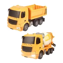 Инженерный Радиоуправляемый миксер 2,4G автомобильный беспроводной электрический самосвал с дистанционным управлением 6 колесный диск гусеничный внедорожник Радиоуправляемый грузовик детские игрушки