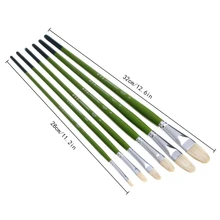 6 для набора щеток для художественной живописи Рисование акварелью инструмент для творчества малыш