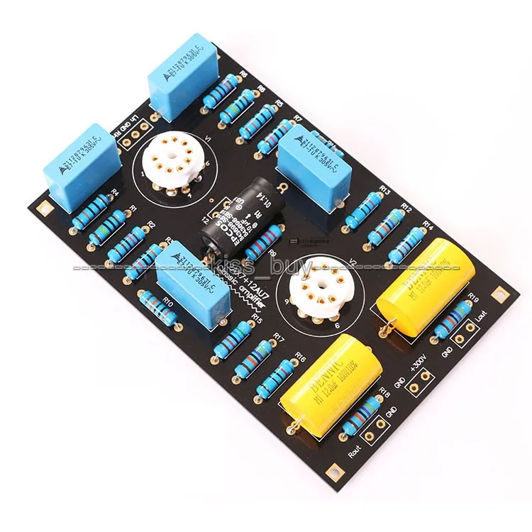 Classic Circuit Tube Preamplifier Preamp Board DIY Kits For 12AX7