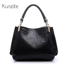 Luxus Frauen Designer-handtasche Hohe Qualität Marke Krokoprägung Leder Dame Tragbare Einkaufstasche Sling Satchel Sac Ein Haupt Femme