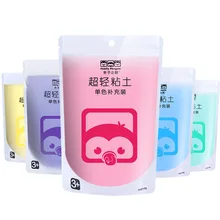 Игрушки для детей ультра-легкие 100 г глина интерес к культивированию головоломки Пластилин безопасный нетоксичный дети DIY цвет грязи детские игрушки