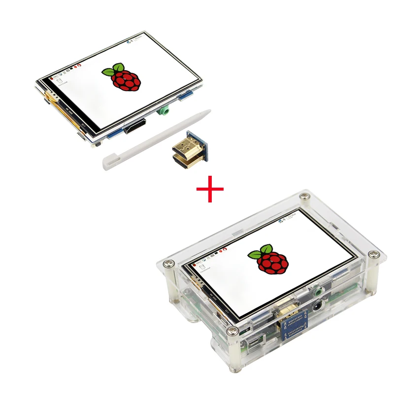 

Newest 3.5 inch Raspberry Pi 3 TFT Touch Screen 480 x 320 LCD Dispaly Module Brightnest Adjustable + CD support Ubuntu Kali