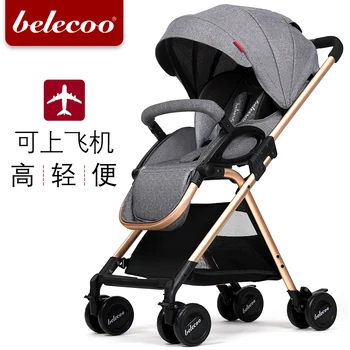 

Belecoo bella baby stroller light shock car umbrella bb folding trolley