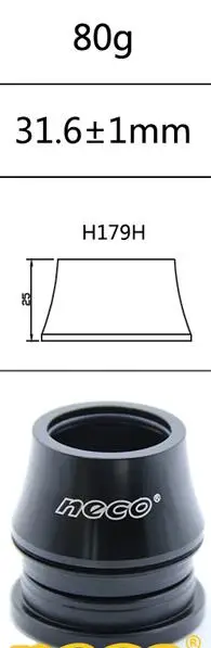 Neco гарнитуры полуинтегрированный Threadle для ZS41/41,4/41,5/41,8 мм 28,6/30 GIANT TCR дорожный велосипед гарнитура чашки - Цвет: tall cup