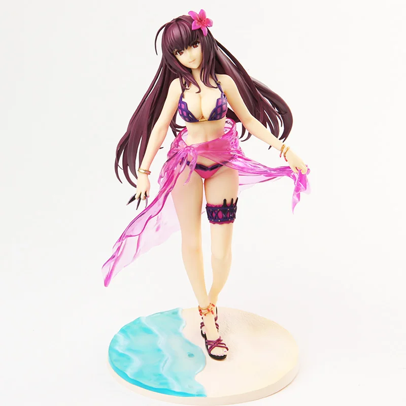 HEYZO 26 см fate stay night Аниме Fate Grand заказ купальник scathach ПВХ Фигурки игрушечные подарки