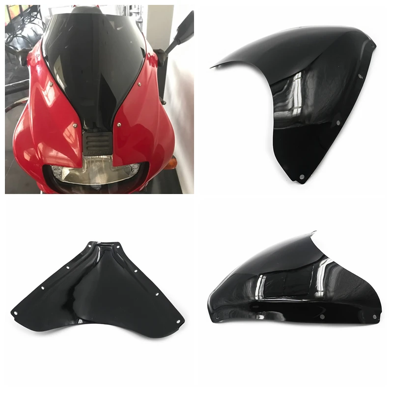 

Manual Dark Smoke Windshield Windscreen Wind Shield Deflector For Ducati Sport 620 750 SS Sport SUPERSPORT 800 1000 900