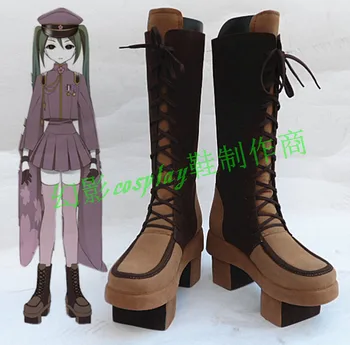 

Vocaloid Miku Senbonzakura Halloween Long Cosplay Shoes Boots H016