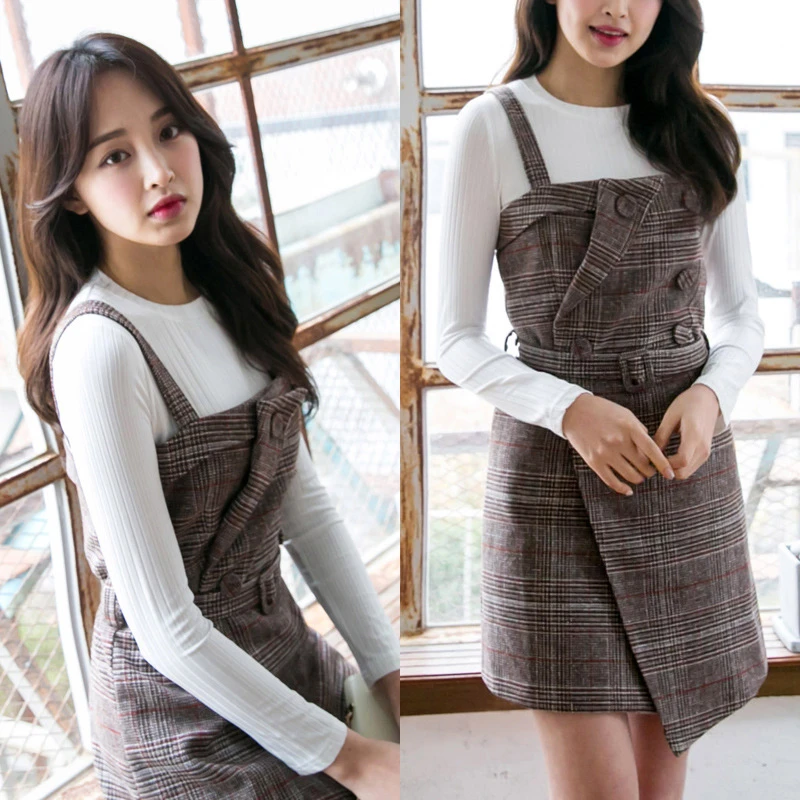 woolen short dresses