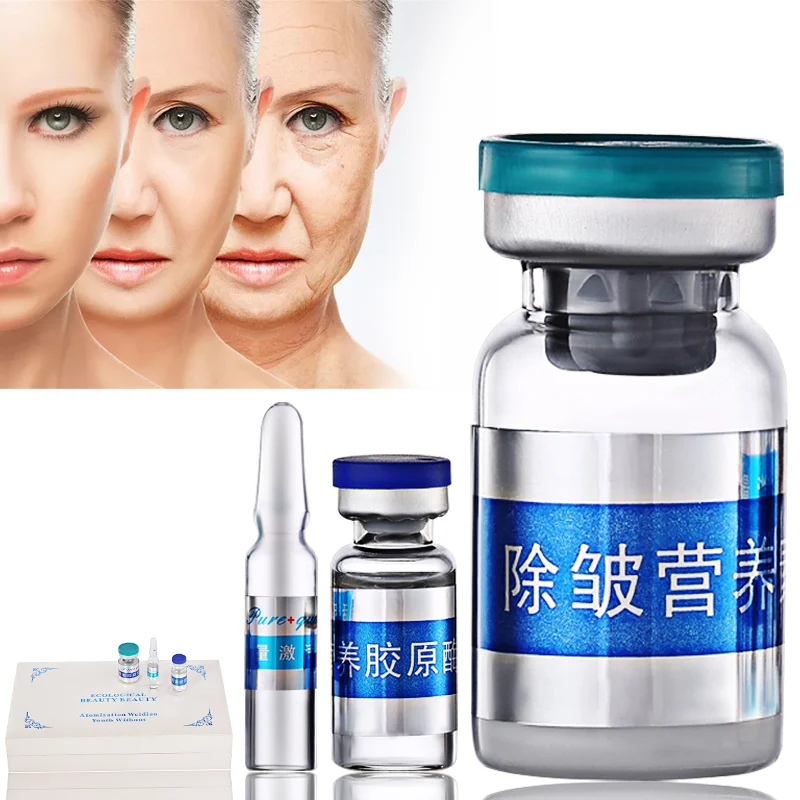 

New hyaluronic acid Wrinkle removal Protein Serum for atomizer hyaluron acid pen Wrinkle whitening Anti-aging Protein Serum